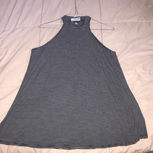 Striped sleeveless shirt
